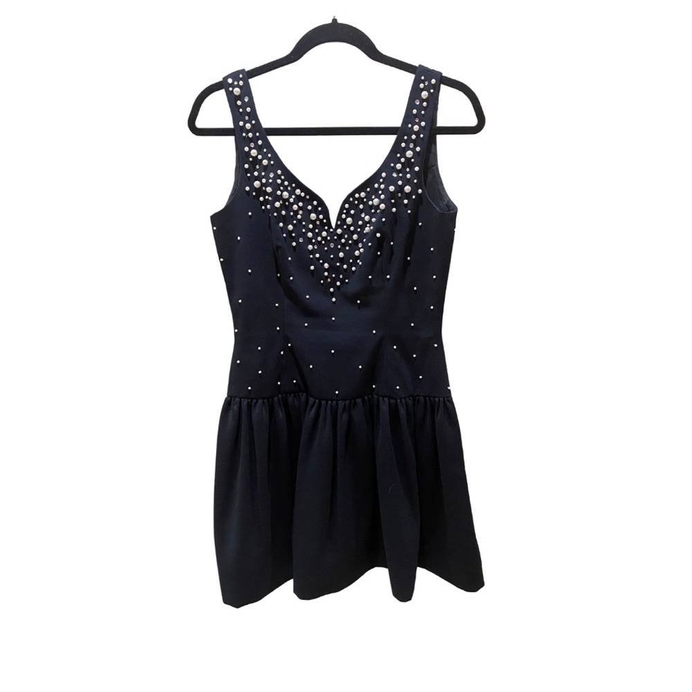Vintage Morton Myles Black Pearl Dress